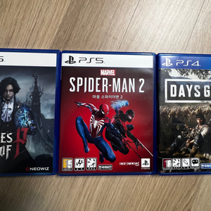 ps5 피의거짓, ps5 스파이더맨2 ,ps4 데이즈곤