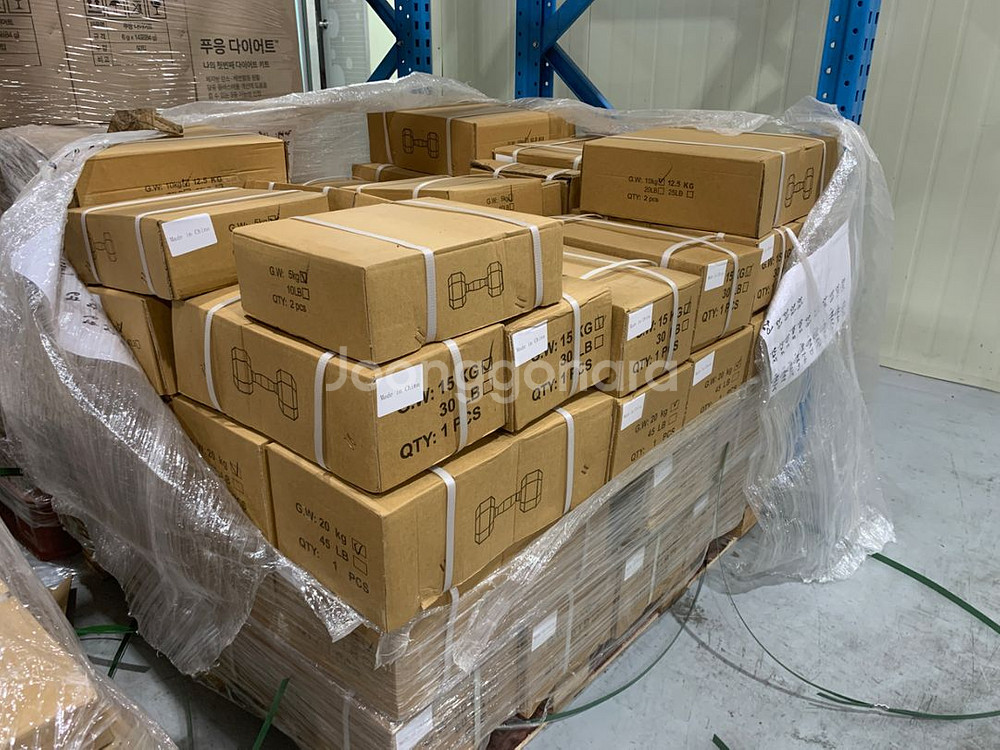 새상품 육각 덤벨 2.5kg~30kg 아령 원판--4