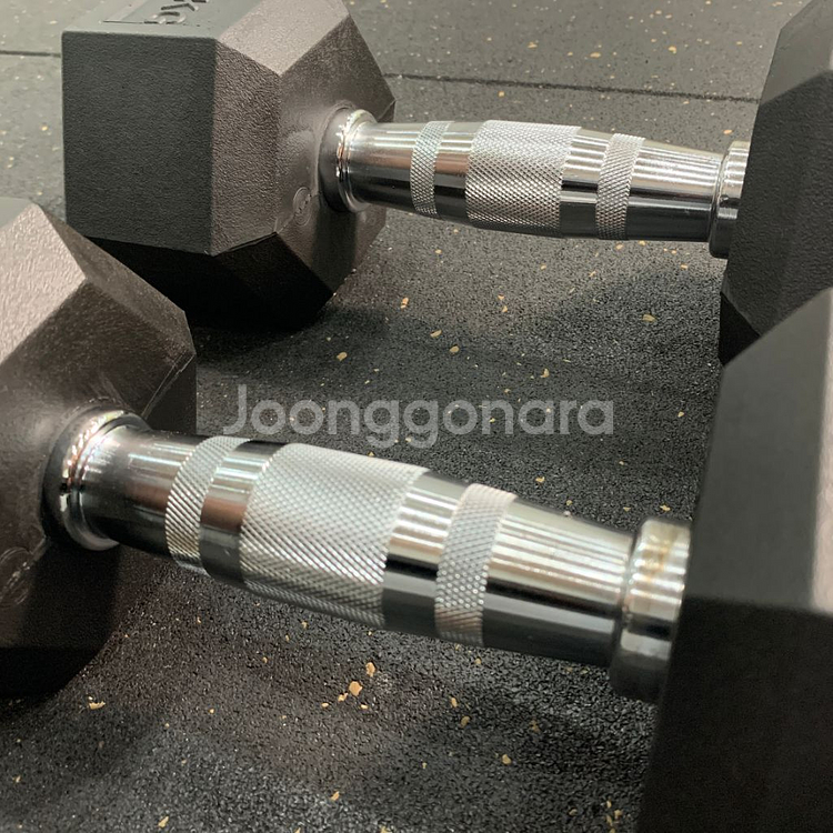 새상품 육각 덤벨 2.5kg~30kg 아령 원판--3