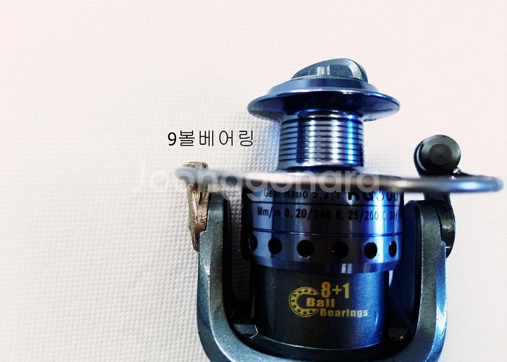 갈치.백조기.고등어.전갱이낚시대+9볼4000번릴+릴줄--8