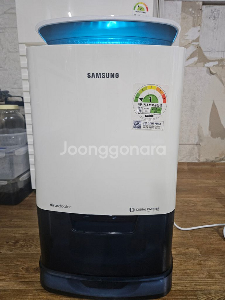 삼성 디지털 인버터 고급제습기 15리터 1등급재품--5