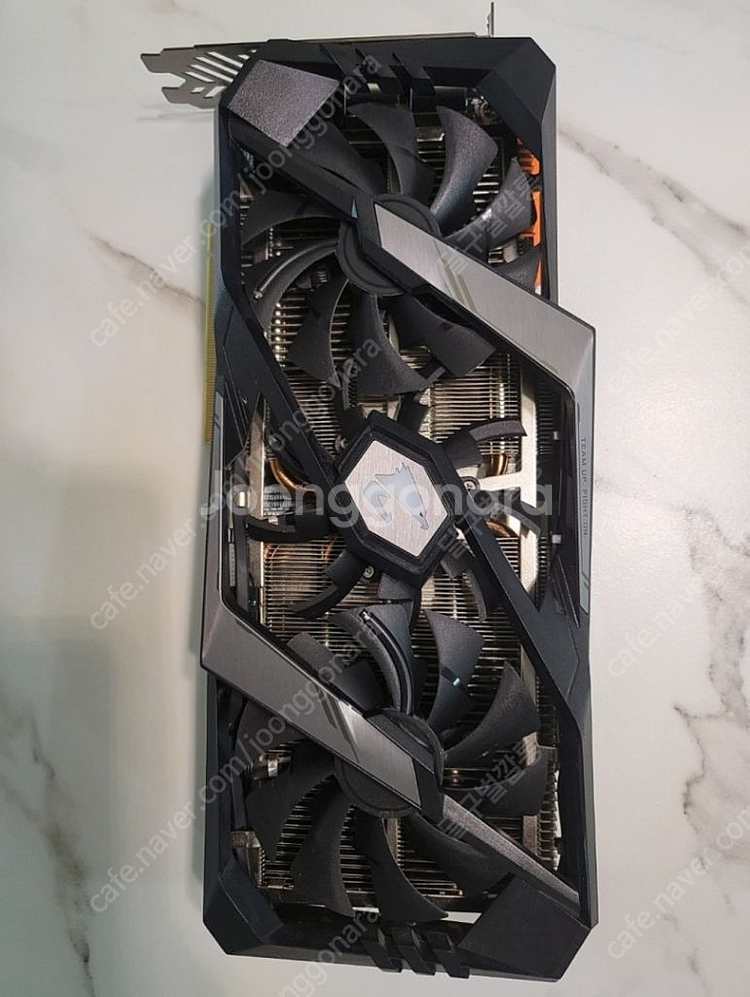 어로스 AORUS 2070S 판매(써멀재도포)--1