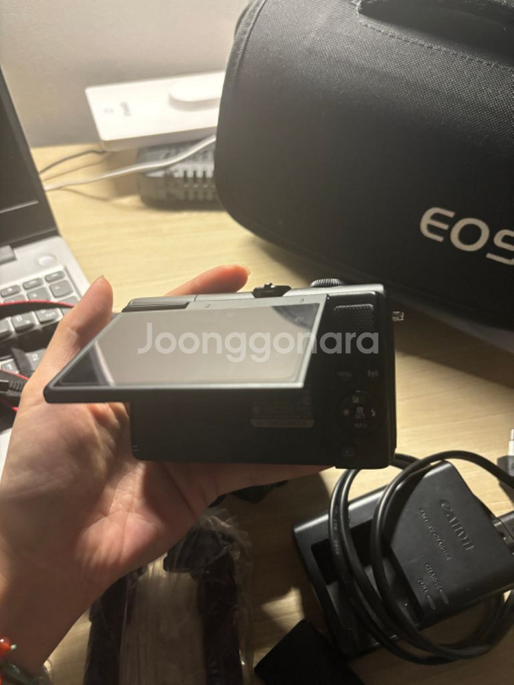 캐논정품eos m100,렌즈,배터리,충전기,SD카드포함--4