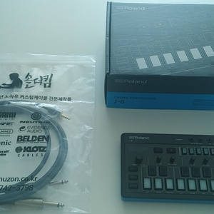 롤랜드 Roland J-6 + 카나레 고급 Y케이블