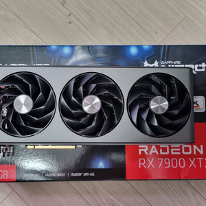 사파이어 rx 7900xtx 니트로 팝니다