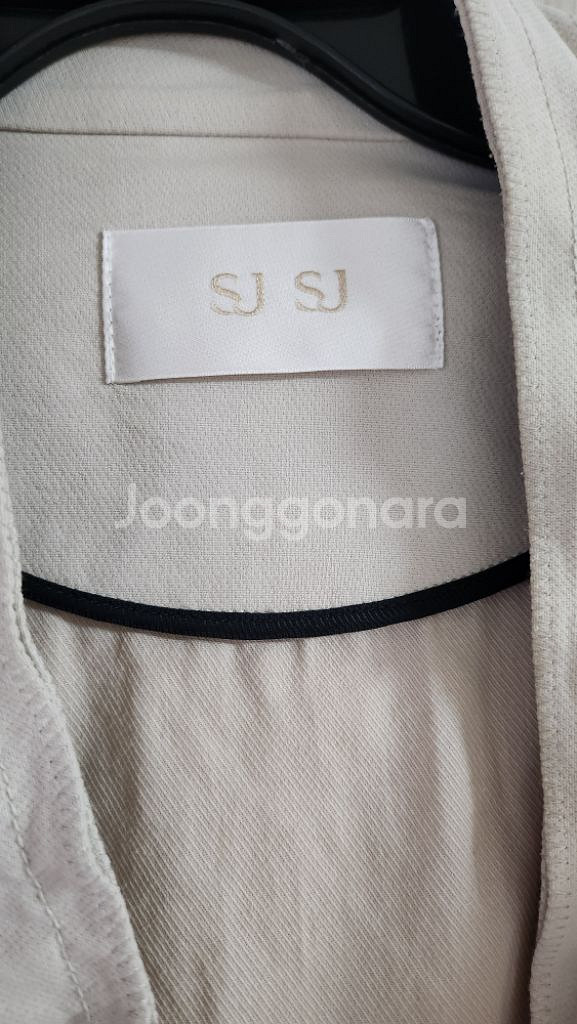 한섬 sjsj 스트링자켓--1