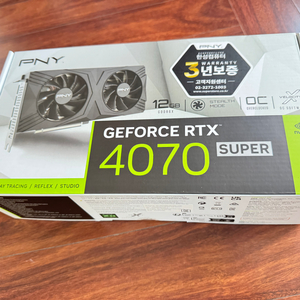 RTX 4070 SUPER PNY VERTO 미개봉