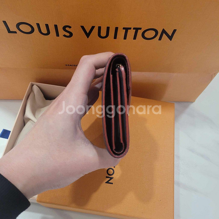 [정품]루이비통 조에월릿 쉐도우 반지갑--3