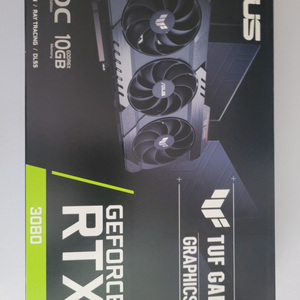 아수스 RTX3080 TUF 10GB 판매합니다.