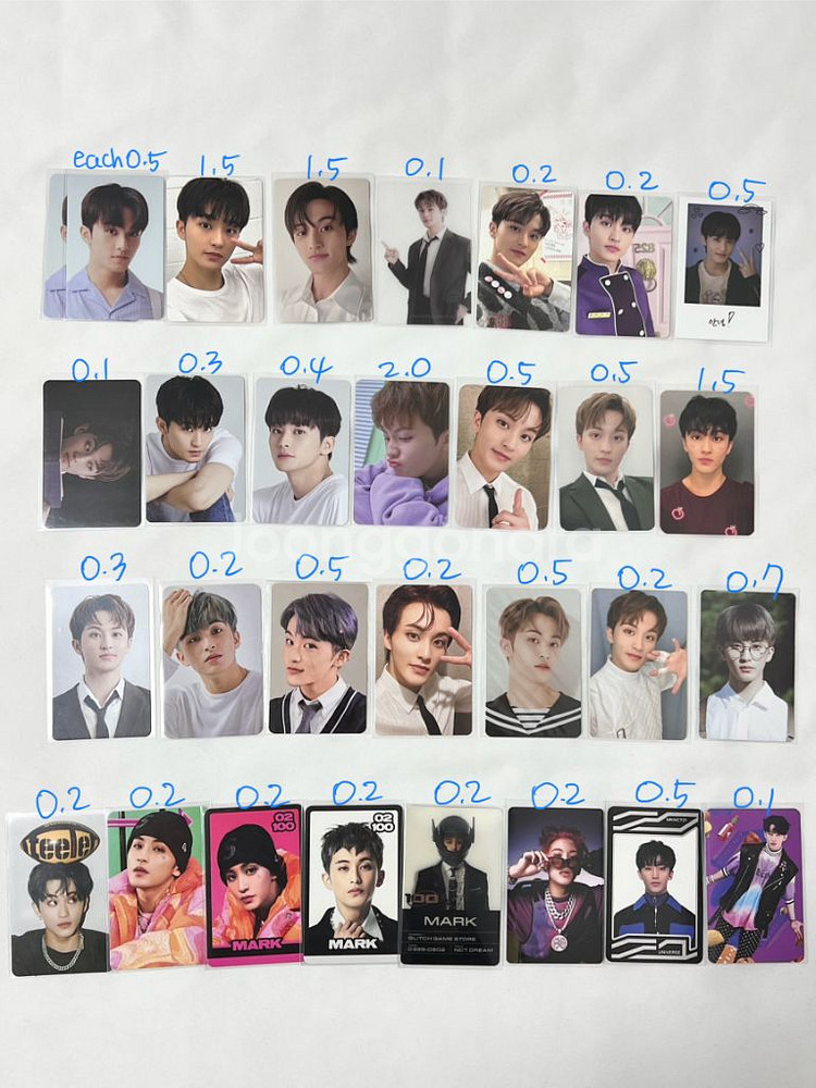 엔시티 마크 포카 포토카드 양도 판매 nct 드림127--6