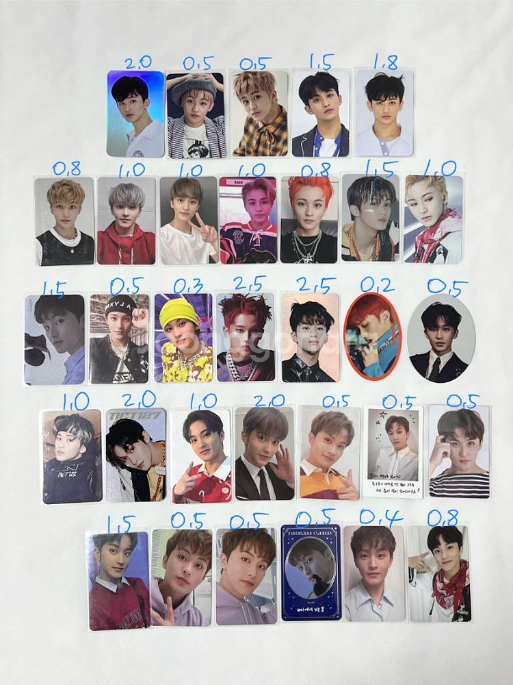 엔시티 마크 포카 포토카드 양도 판매 nct 드림127--9
