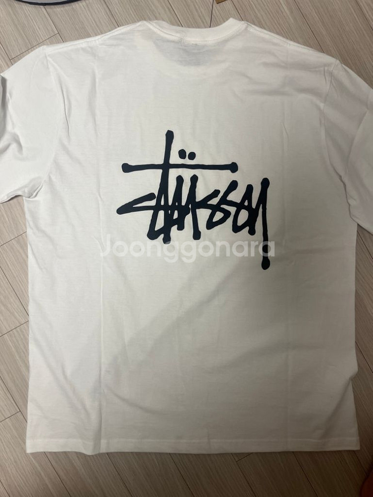 스투시 롱슬리브 화이트 새상품--1