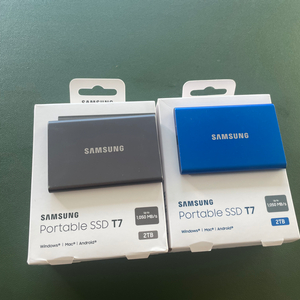 삼성T7 SSD 2tb