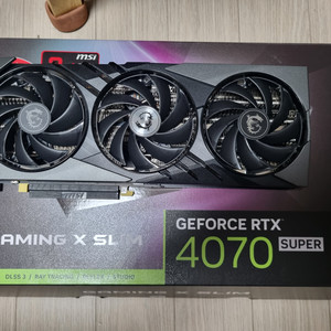 msi rtx 4070 super 슬림 팝니다