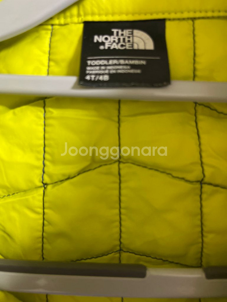 노스페이즈 유아동 4T 조끼--1