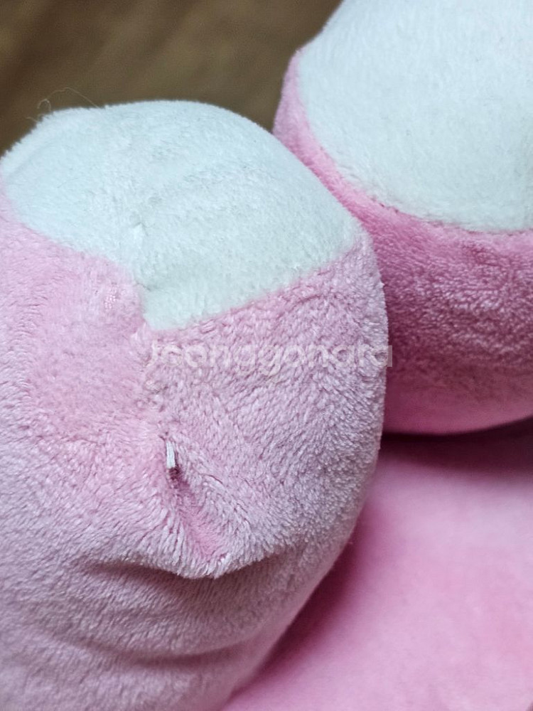 메이플스토리 정품 핑크테디베어 중형 인형 단종--9