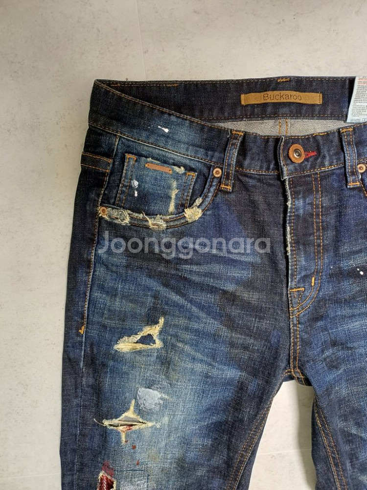 여성 버커루 데님 데님청바지 (사방스판28)--1