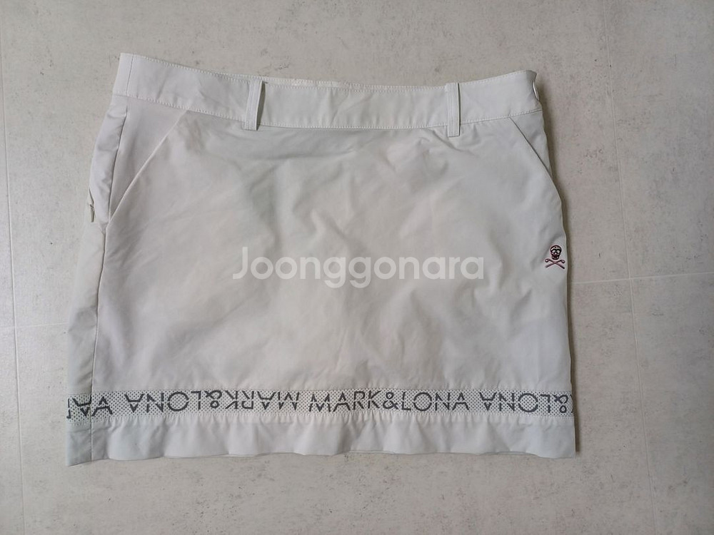 여성 마크앤로나 봄.가을 여름 골프치마 (사방스판29)--1