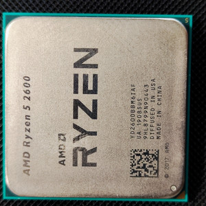 AMD 라이젠 5 2600 cpu 단품