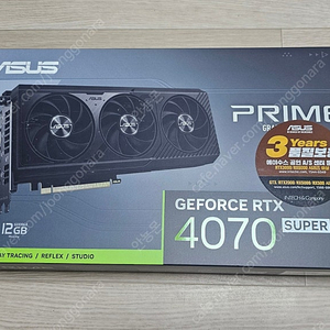 ASUS PRIME 4070 SUPER 12G 미개봉