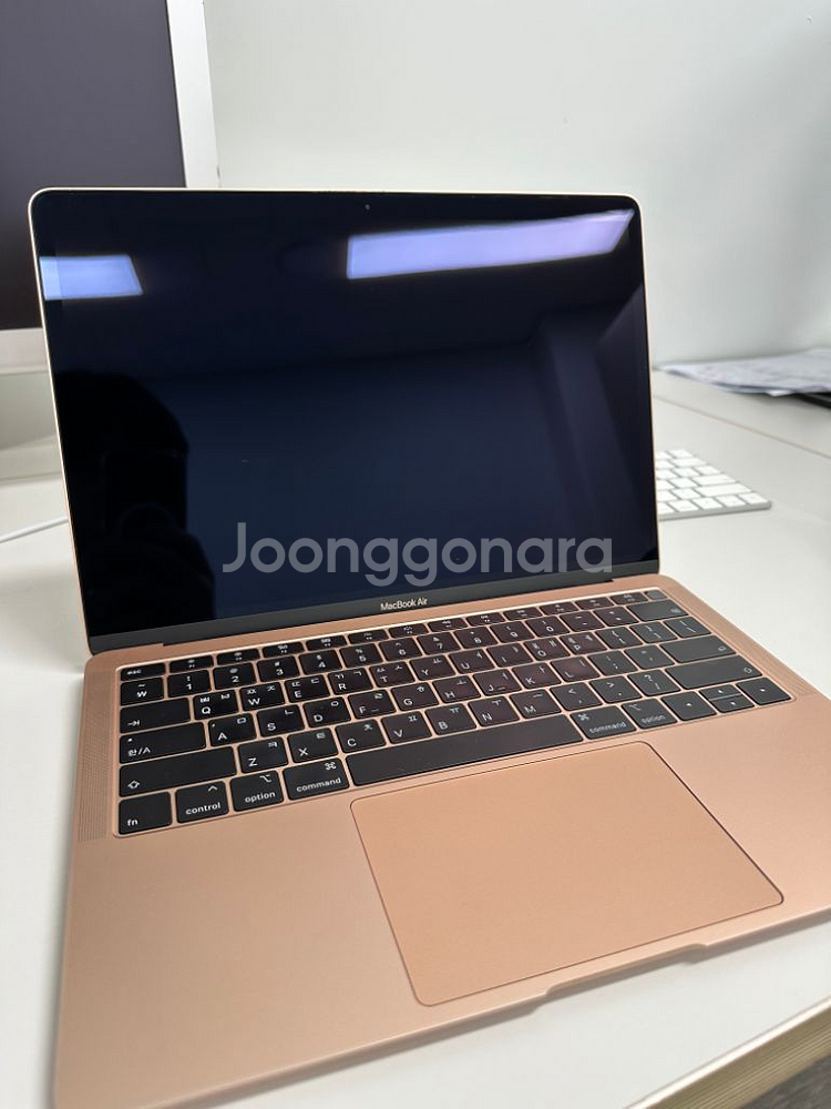 2019 맥북에어 13인치 256GB/8GB 로즈골드--5