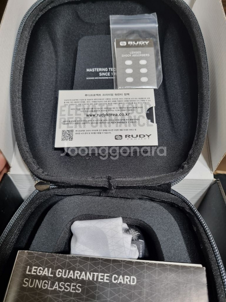 루디프로젝트 익셉션 레이저 블랙 SN960906--2