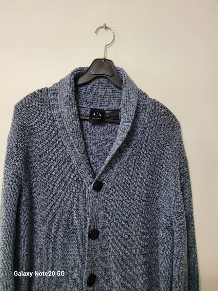남성 A/X 클래식 면가디건 (새상품급.스판100)--1