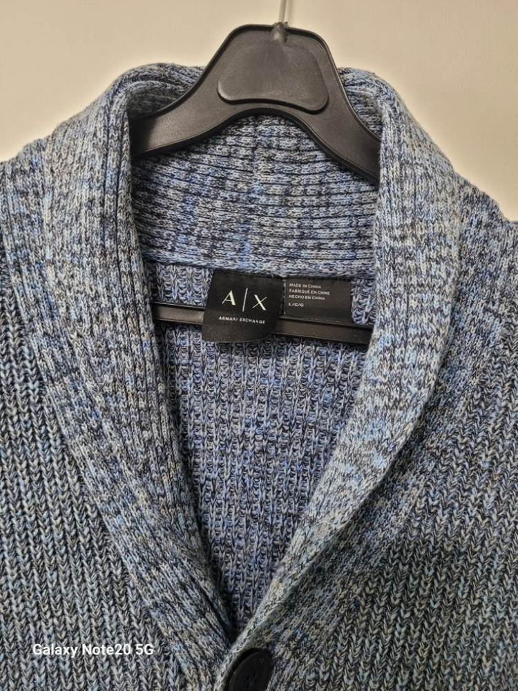 남성 A/X 클래식 면가디건 (새상품급.스판100)--2