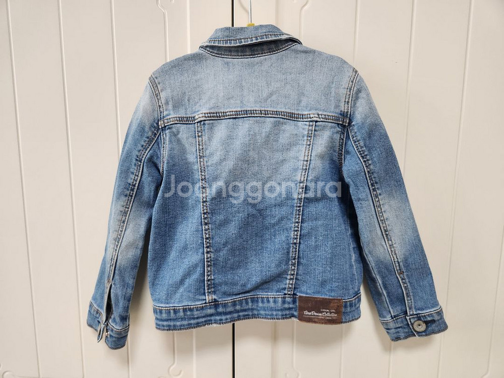ZARA GIRLS 자라걸스 여아봄가을 빈티지 청자켓--1