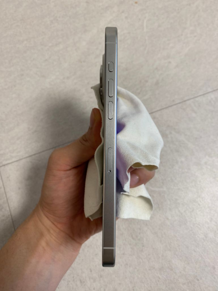 아이폰15 프로맥스 512 화이트 풀박스--3