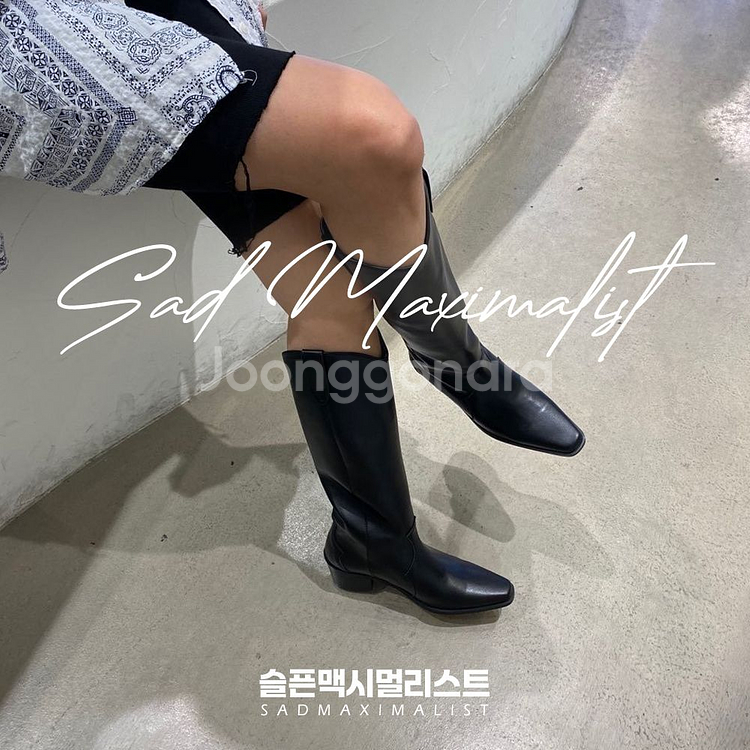 255 260 빅사이즈 여성부츠 롱부츠 2컬러_0160--4