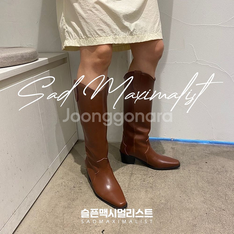 255 260 빅사이즈 여성부츠 롱부츠 2컬러_0160--8
