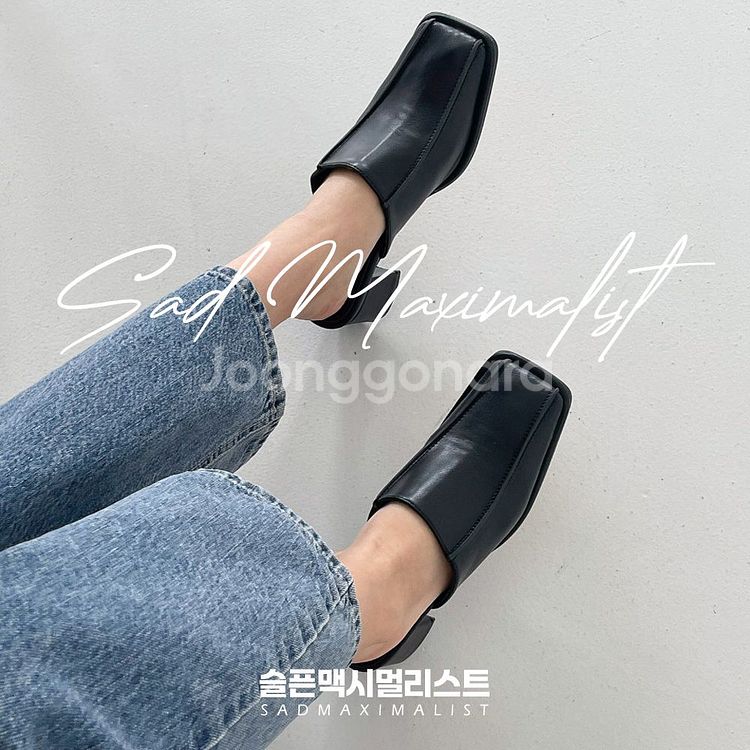 225~250 블로퍼 뮬 슬리퍼 힐 3컬러_0164--7