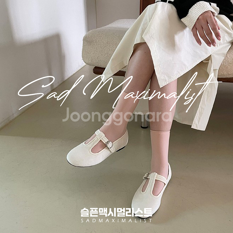 225~250 벨벳 스웨이드 플랫슈즈 3컬러_0165--4