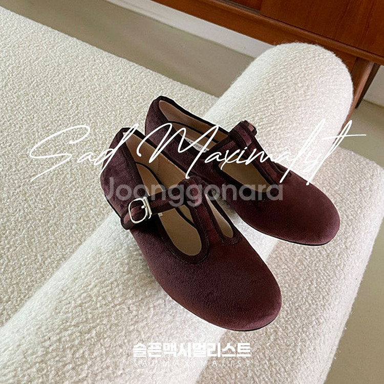 225~250 벨벳 스웨이드 플랫슈즈 3컬러_0165--7