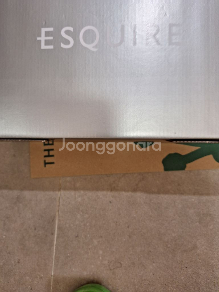 미사용 에스콰이어 새구두.남자신사용 천연가죽구두--5