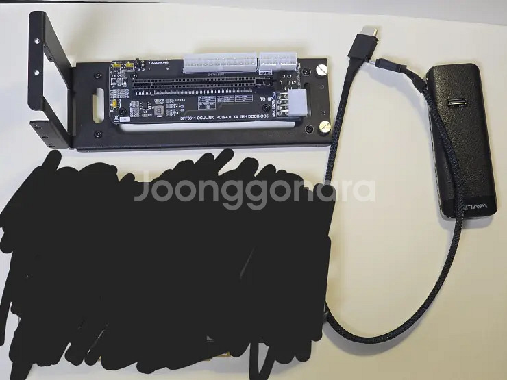 썬더볼트3 외장그래픽 독(eGPU) 판매합니다.--1