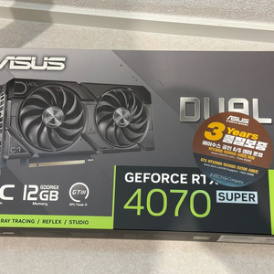 ASUS RTX 4070 Super dual evo