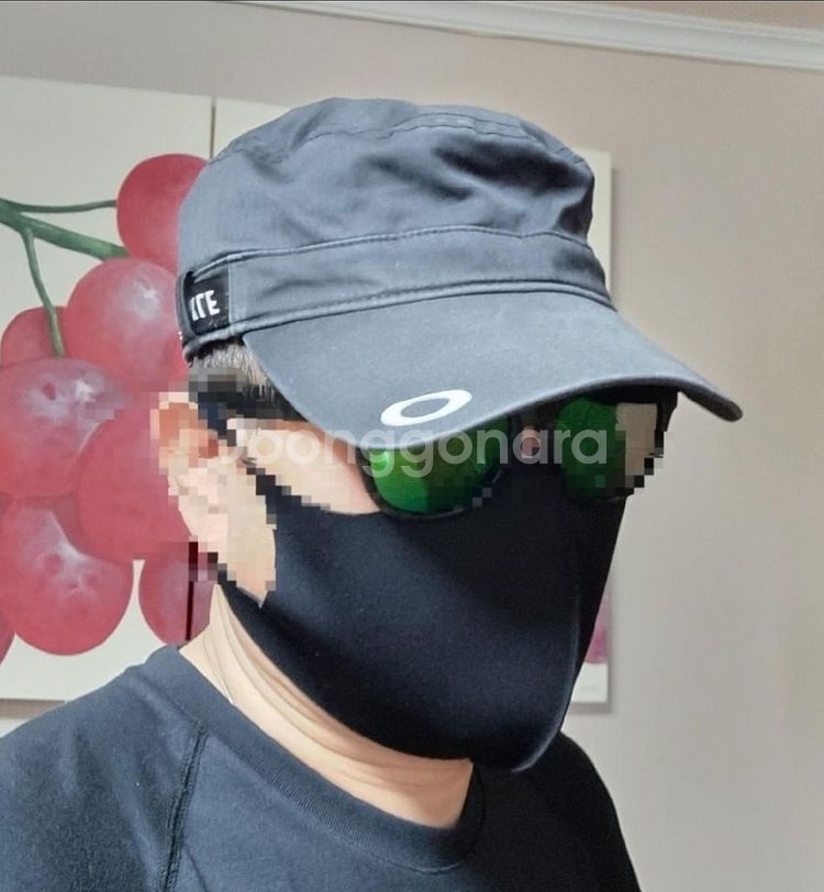 오클리 OAKLEY 플렛 캡모자 빈티지 가멘트 워쉬--2