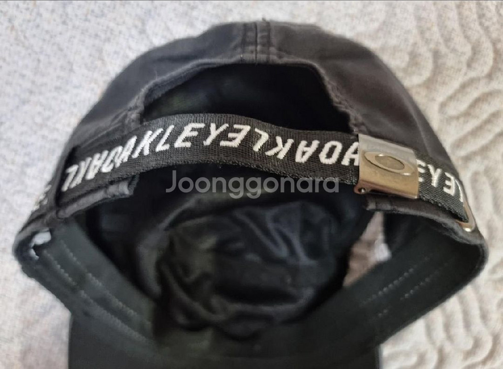 오클리 OAKLEY 플렛 캡모자 빈티지 가멘트 워쉬--3