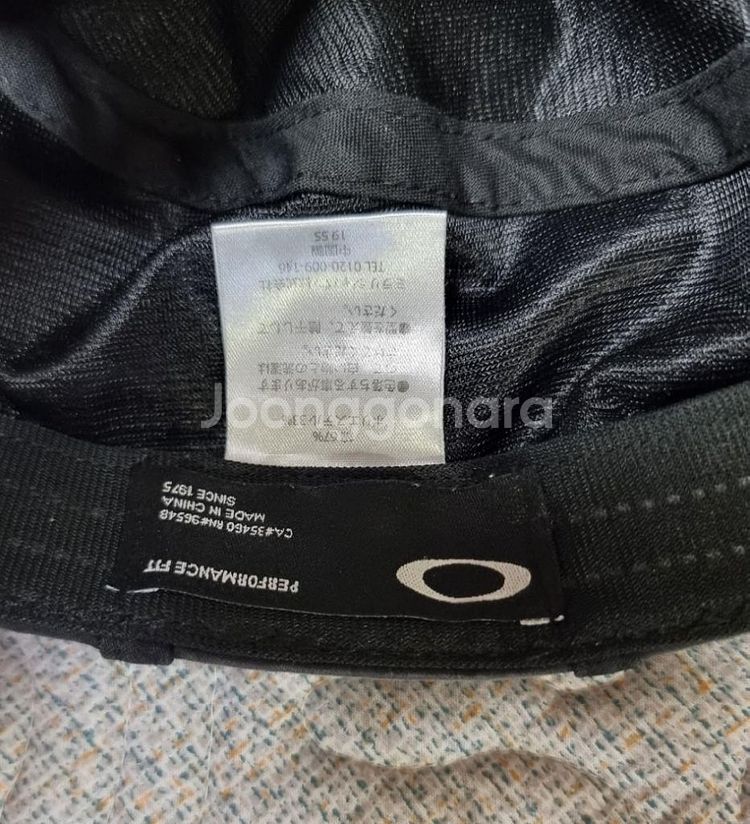 오클리 OAKLEY 플렛 캡모자 빈티지 가멘트 워쉬--5