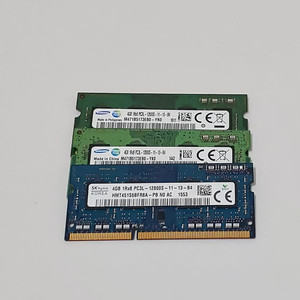 삼성/SK하이닉스 DDR3 4GB 노트북용 메모리