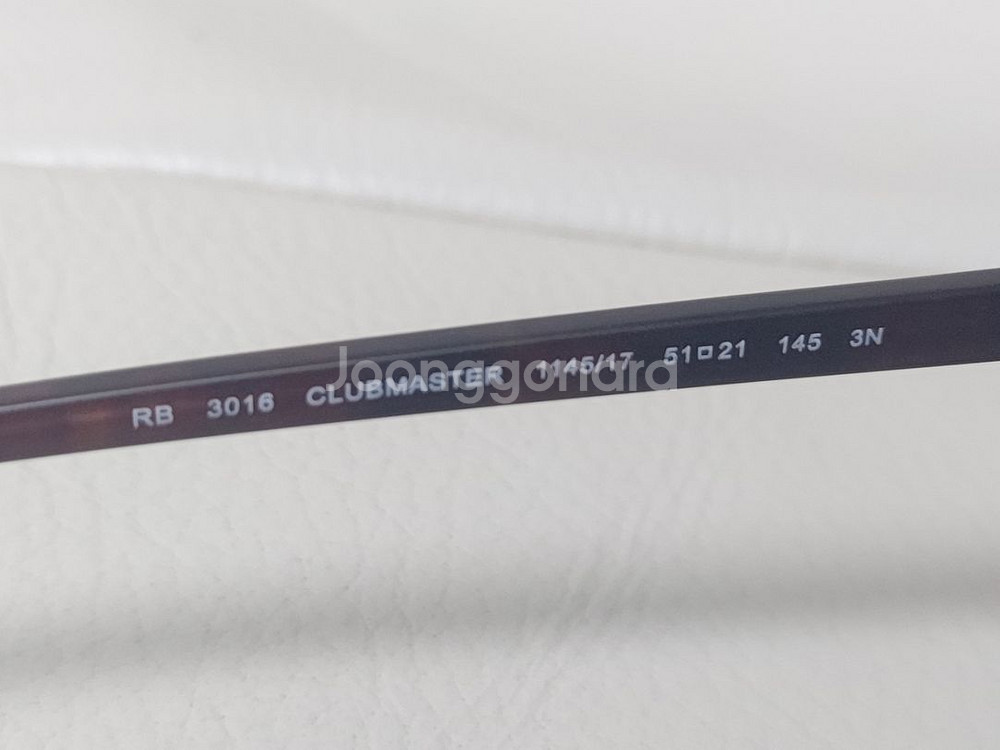 레이밴 RB 3016 클럽 마스터 선글라스--1