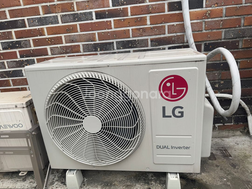 lg 2in1에어컨 실외기 포함--4
