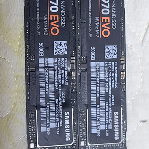 삼성 970 EVO SSD 500G 중고