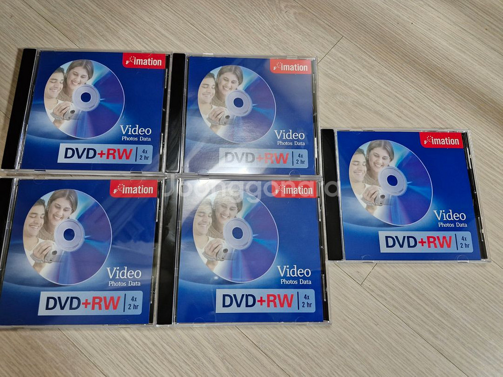 dvd rw 4.7GB 공cd 5장--1