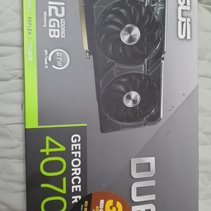 asus 4070 dual oc 12gb 판매