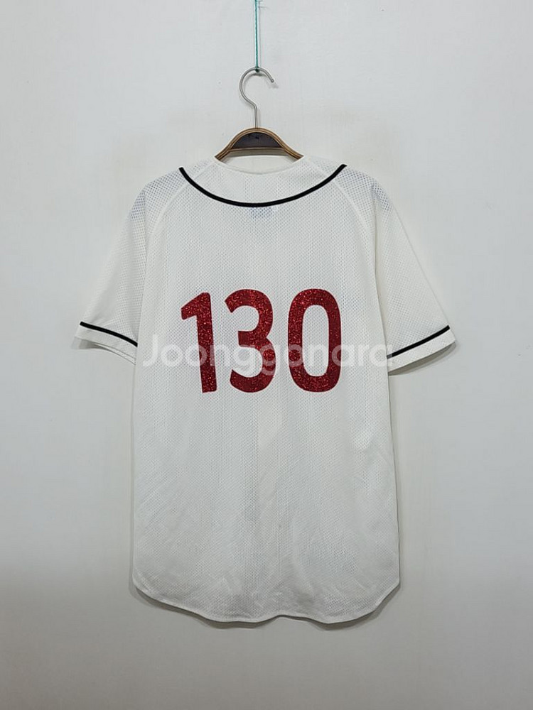 (100) 케이티위즈 야구져지 반팔 KT 노마킹 유니폼--5