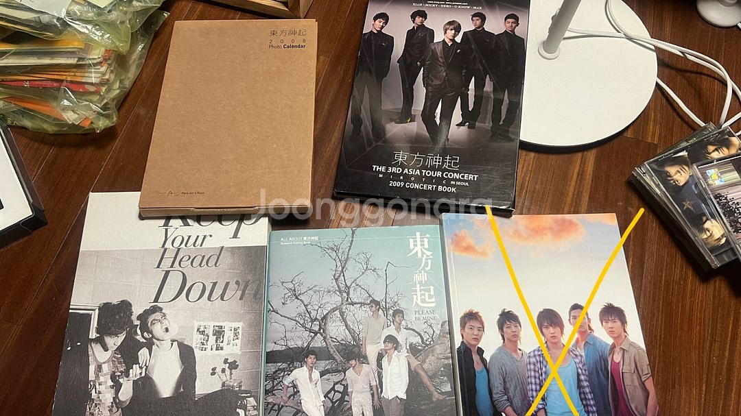 동방신기 한국/일본 희귀 앨범 포토북 스토리북--6