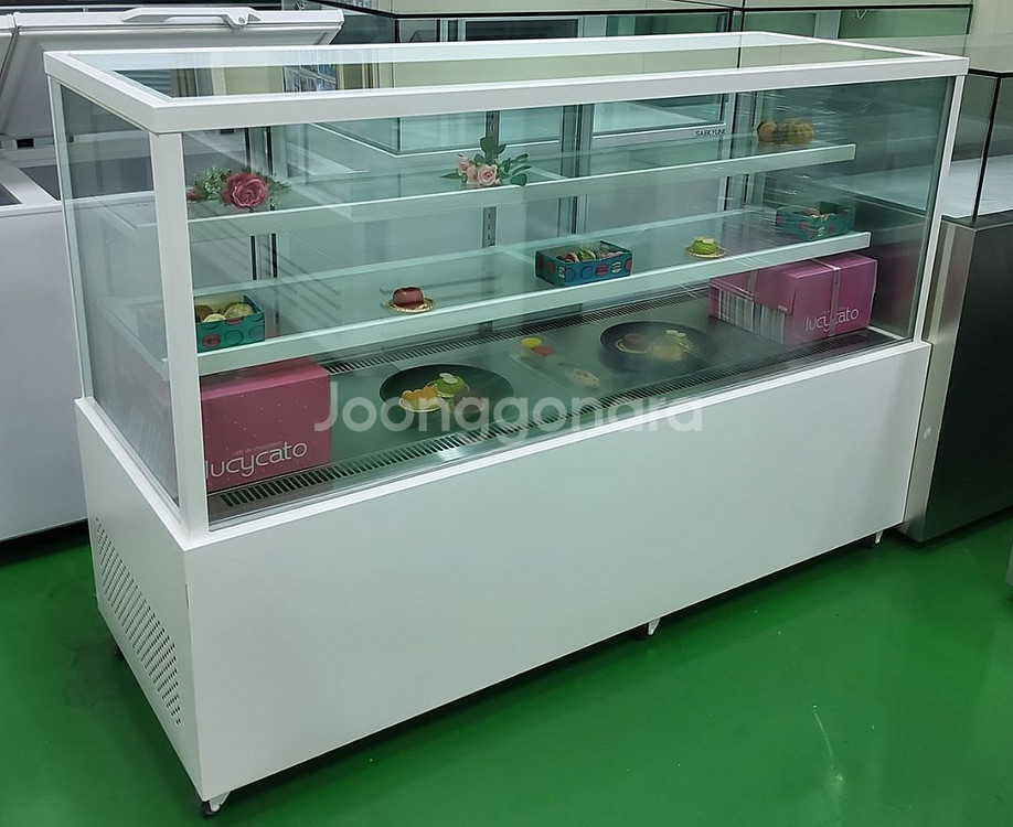 카페용 마카롱 샌드위치 디저트 냉장 쇼케이스--2